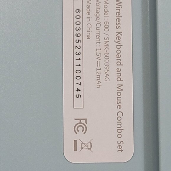 Wireless Keyboard & Mouse Combo Set Retro Round Keycaps Ergonomic Design Pastel - Picture 9 of 10